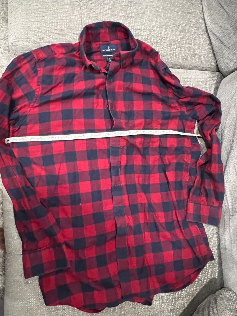 Buttoned Down Men's Tailored Fit Dress Shirt